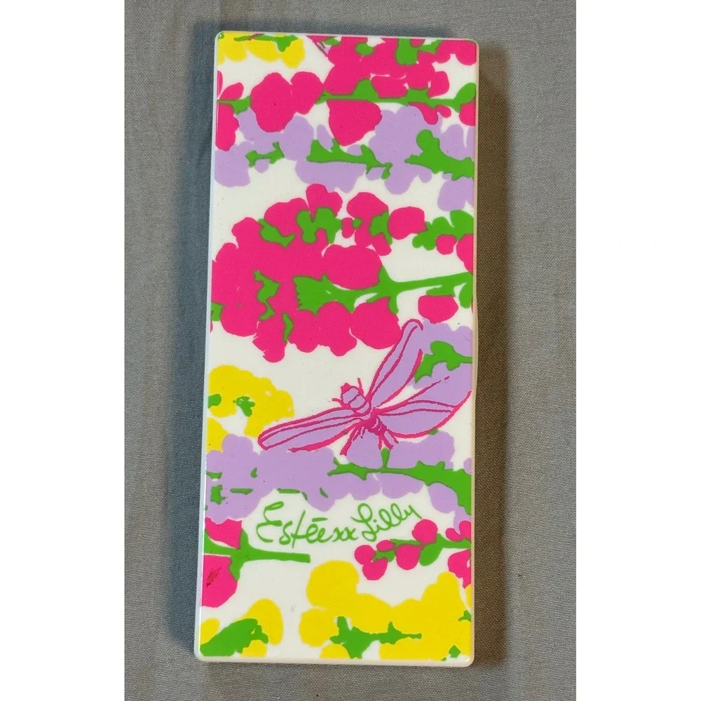 Estee Lauder Lilly Pulitzer Pure Color Eyeshadow Palette 8 Shades Floral Compact